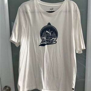 Puma Cream Graphic Men's Tee